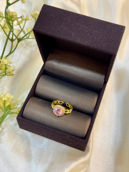 The Roseate Knot Ring (Adjustable)