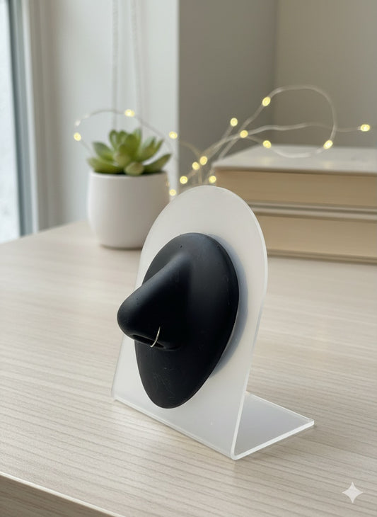 316L Surgical Steel Nose Stud (Silver color)