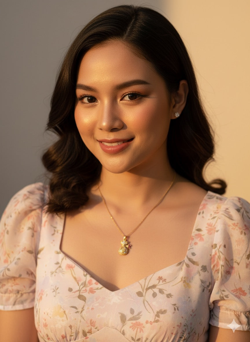 Prosperity Charm Chain With Pendant