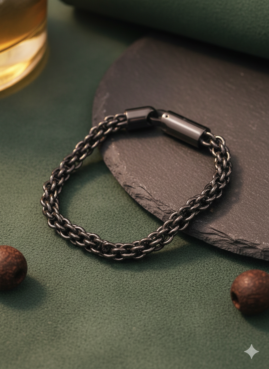 Midnight Rope Men’s Bracelets