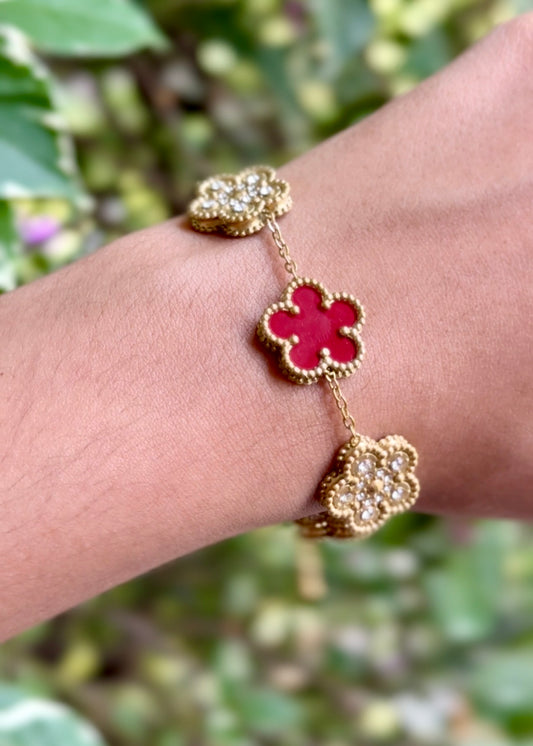 Crimson Clover Luxe Bracelets ❤️✨