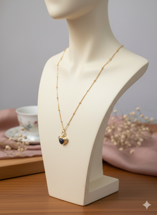 The Gold Heart Necklace