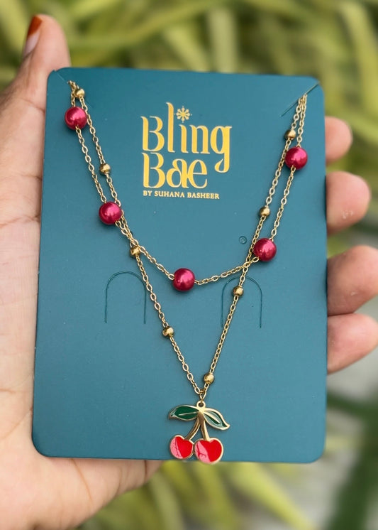 Cherry Crush Necklace