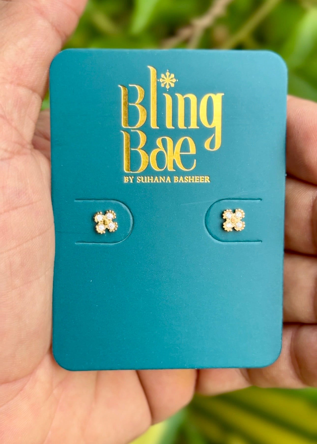 Petite Bloom Spark Mini Studs ✨ (316L Grade)