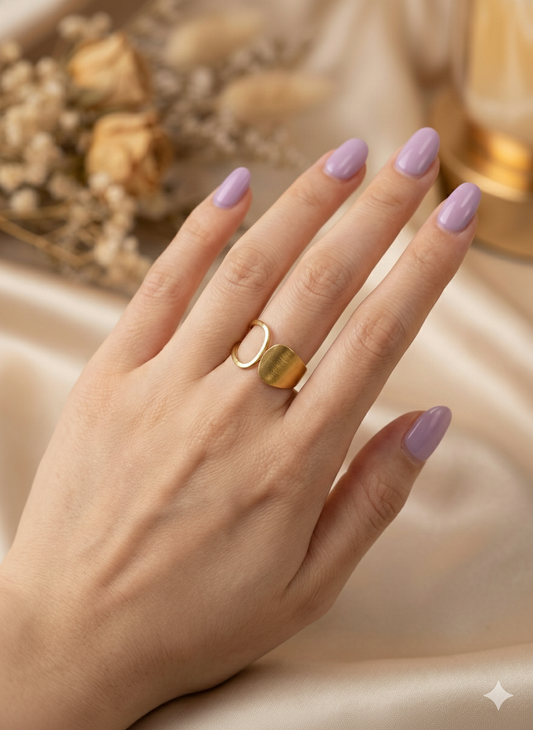 The Asymmetric Wrap Rings
