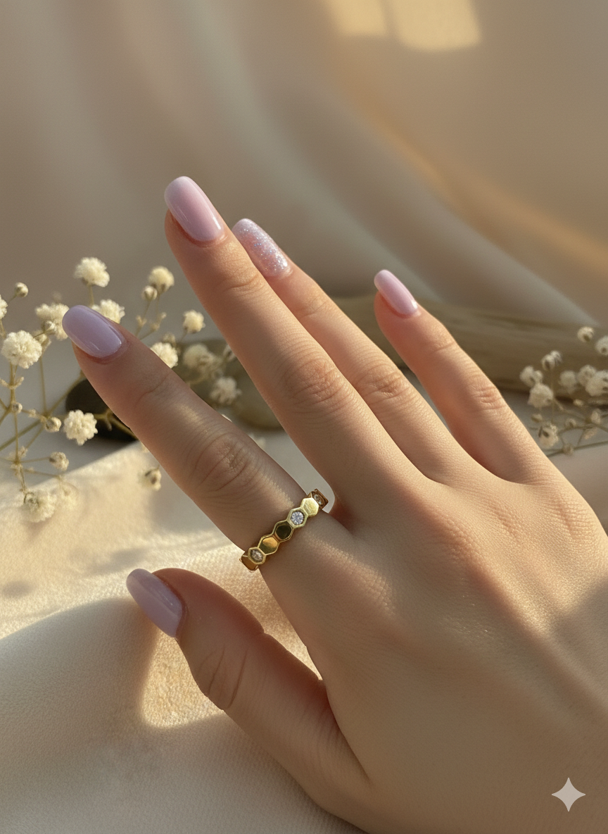 Nectarine Glow Rings