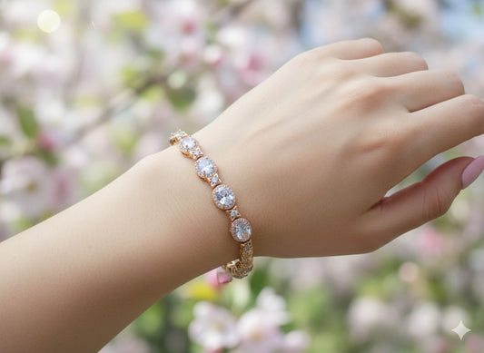 The Floral Cluster Bracelet