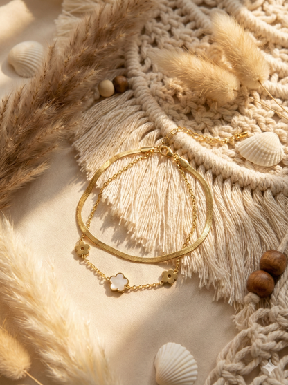 Bloom Aura Anklet/Bracelet (Single Piece)