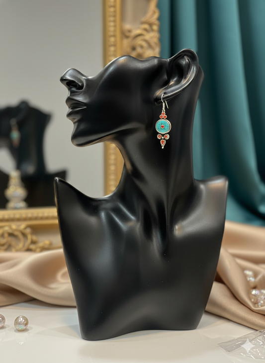 Desert Muse Statement Drops Earrings