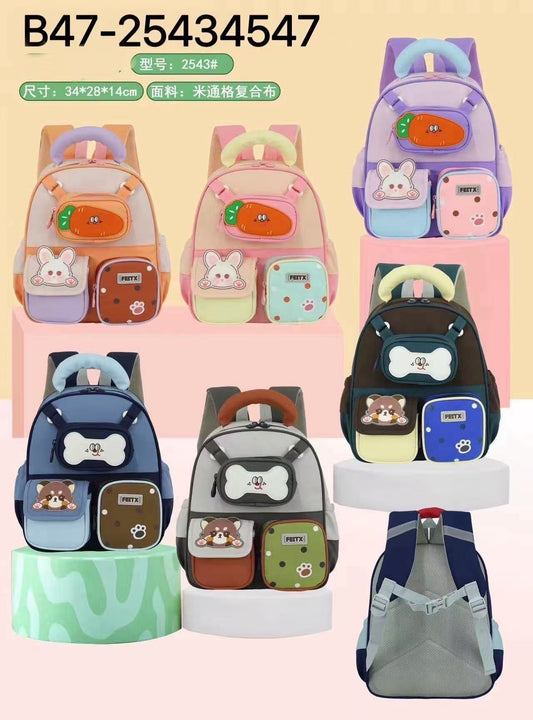 Aesthetic School Bag – Bunny Adventure Series 🎒✨
