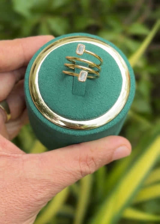 Twilight Wrap Spark Rings (Adjustable)