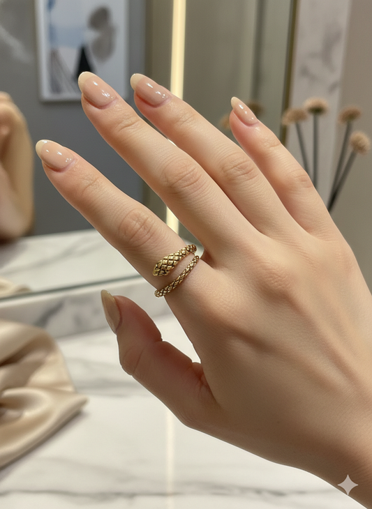 Serpent Whisper Wrap Rings (Adjustable)