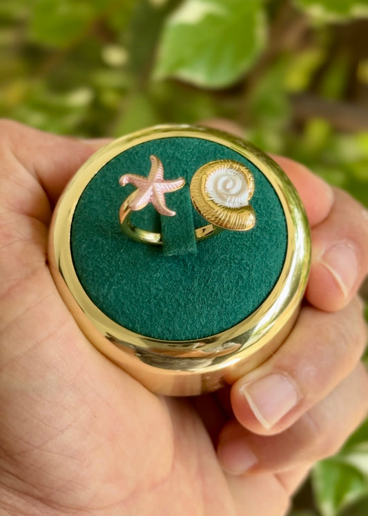 Seaside Serenade Open Ring✨(Adjustable)