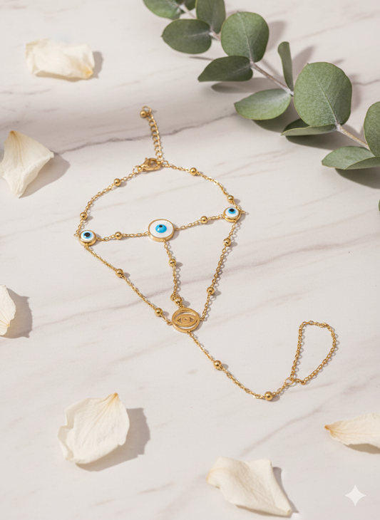 Evil Eye Guardian Hand Bracelets