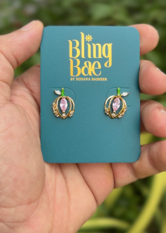 Blush Bloom Mini Studs