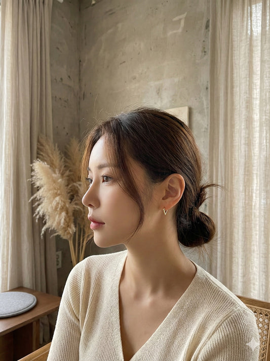 Prism V-Hoops Earrings