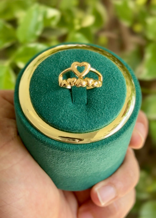 Sweetheart Crown Ring✨(Adjustable)
