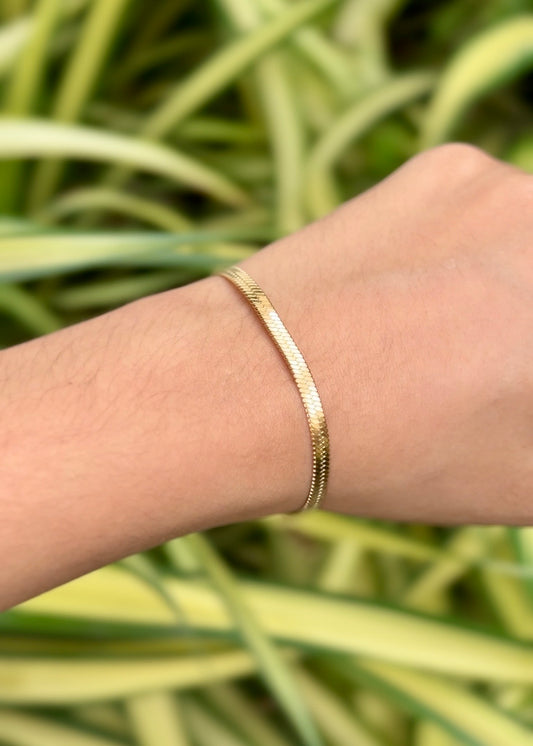Slim Herringbone Bracelets ✨