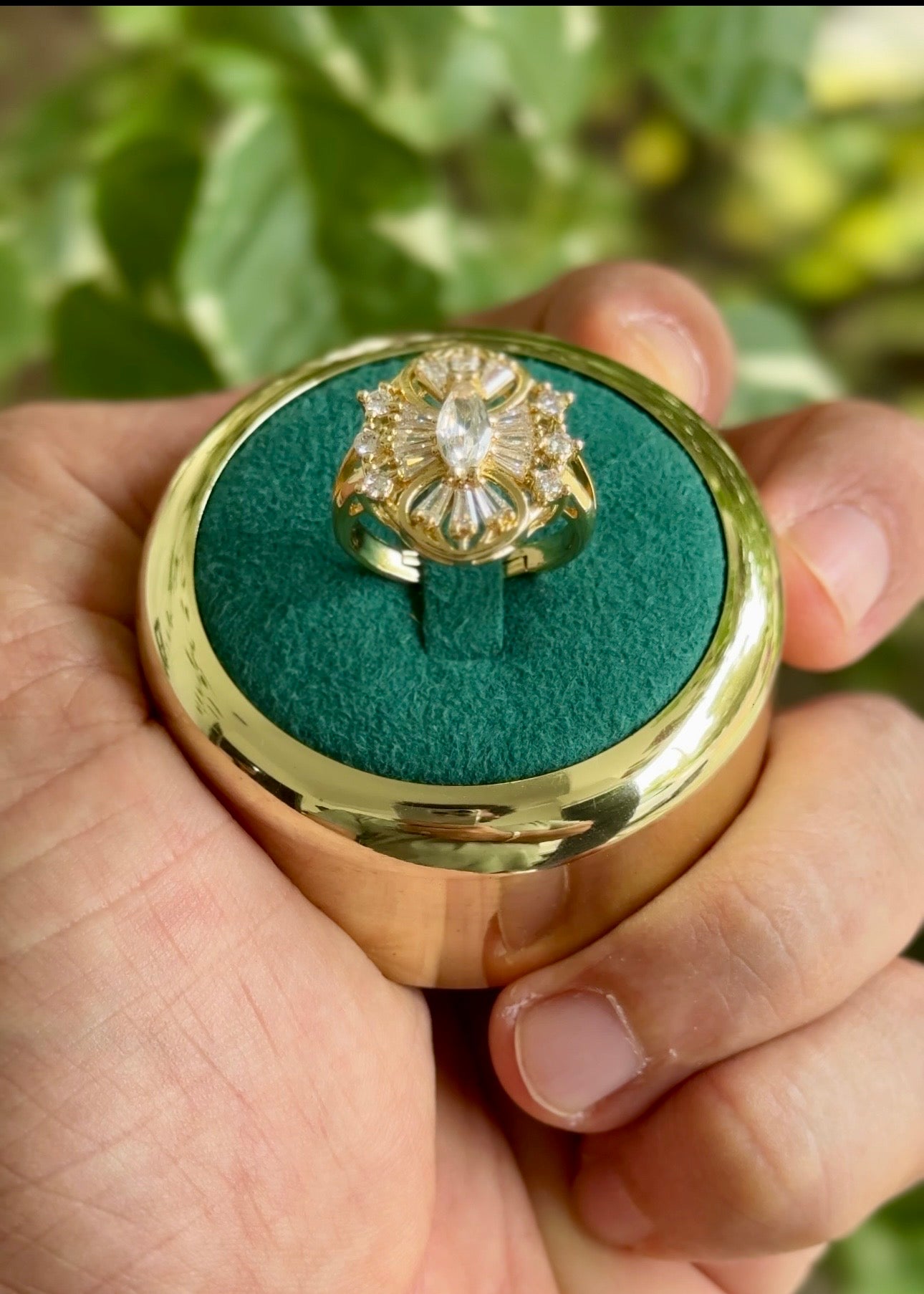 The Vintage Sunburst Ring✨(Adjustable)