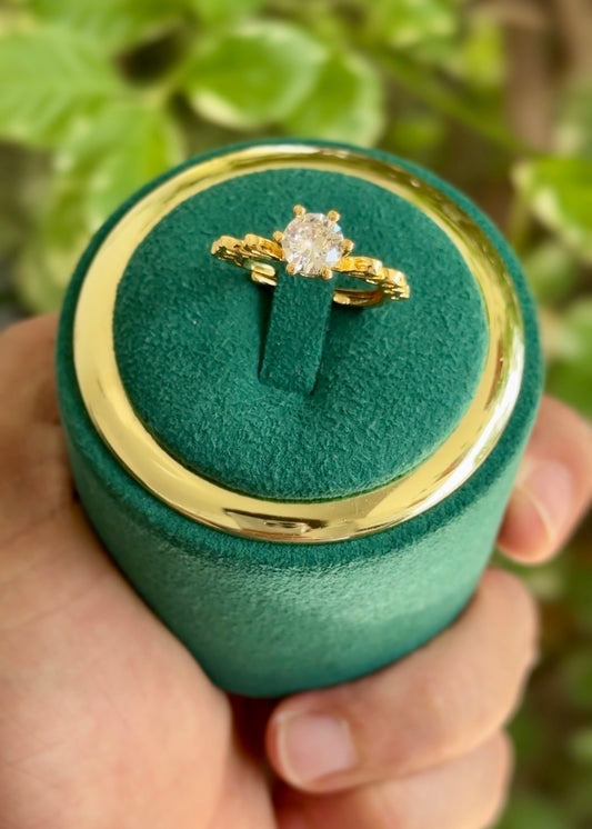 The Zara Vintage Bubble Band Ring✨(Adjustable)