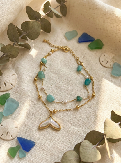 Mermaid’s Whisper Anklet/Bracelet (Single Piece)