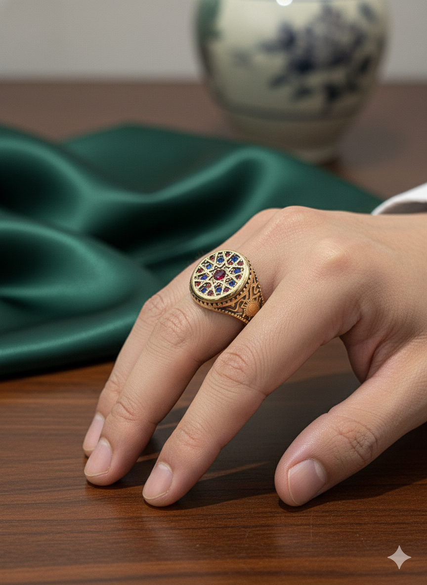 The Sultan’s Mosaic Rings