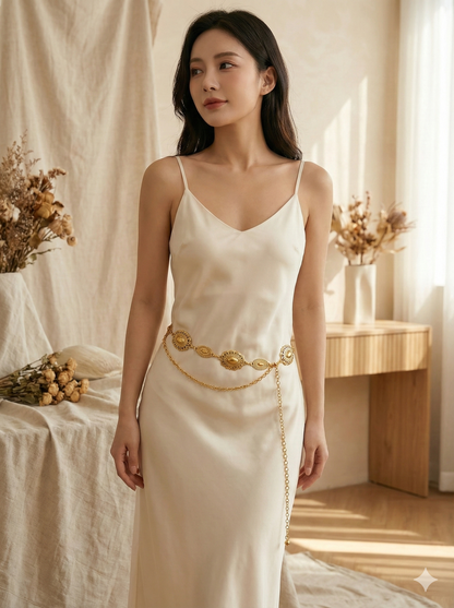 Rajwadi Coin Waist/Hip Chain