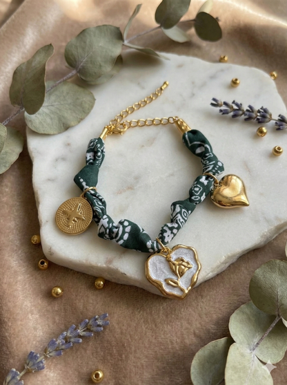 The Vintage Bandana Bloom Bracelets
