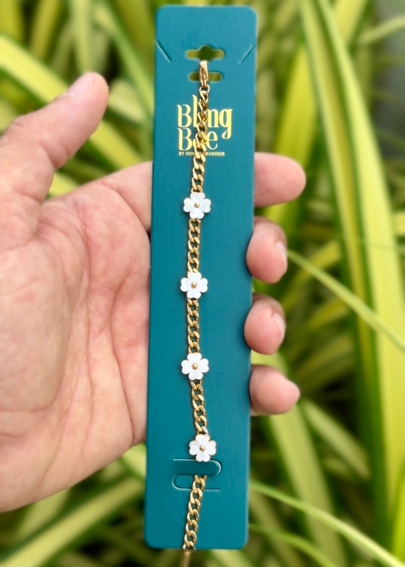Daisy Chain Charm Bracelet 🌼✨