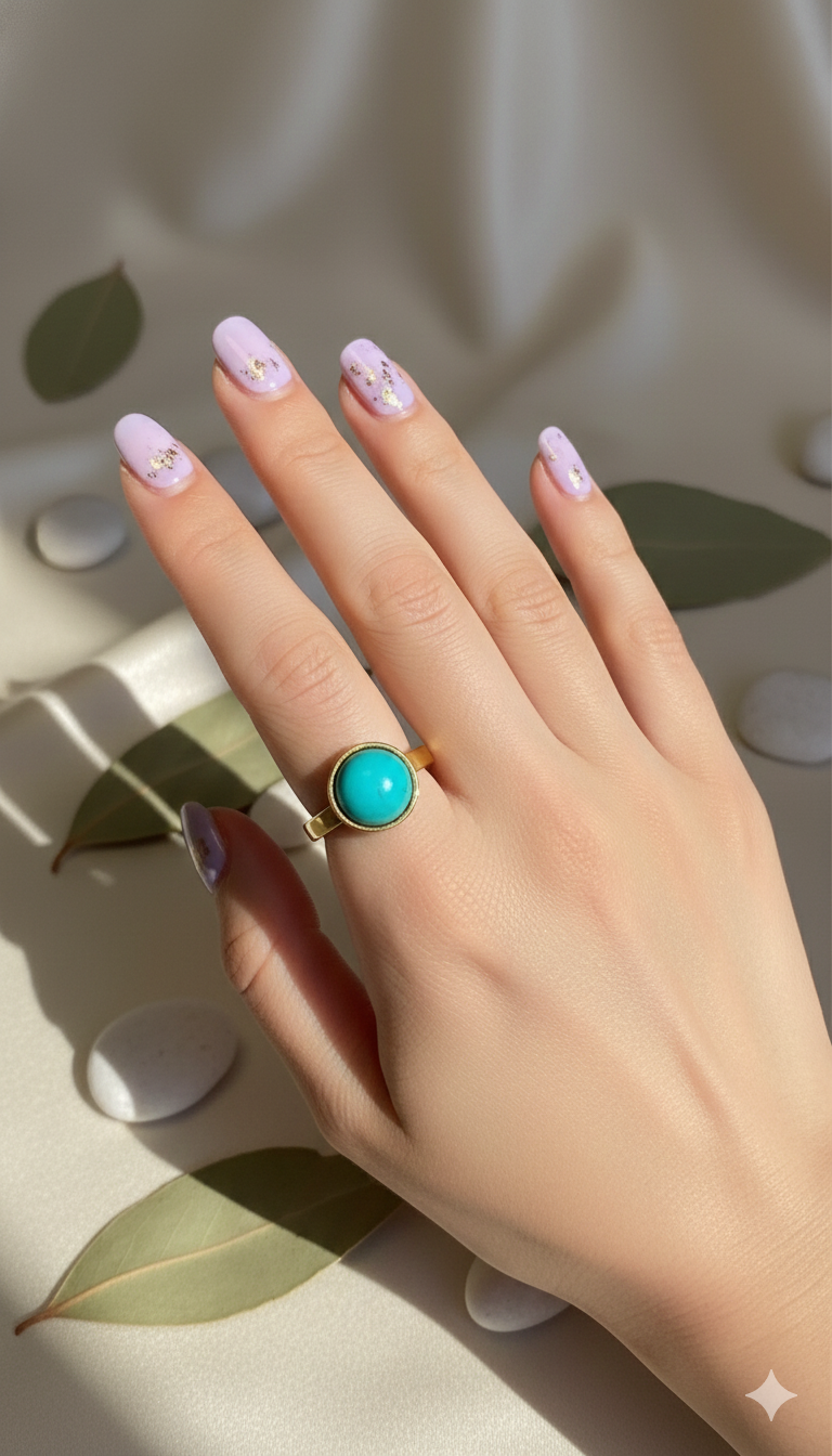 Aqua Aura Rings