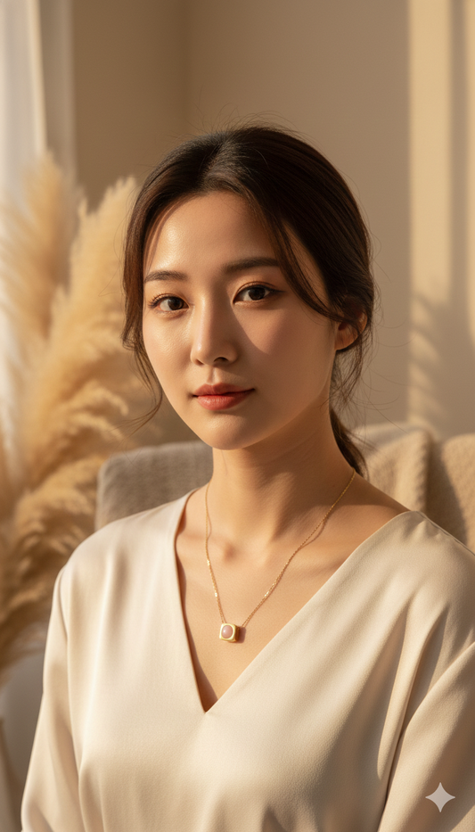 The Serene Square Necklace