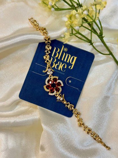 Scarlet Garland Bracelet