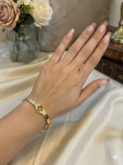 Butterfly Knot Cuff Bangle