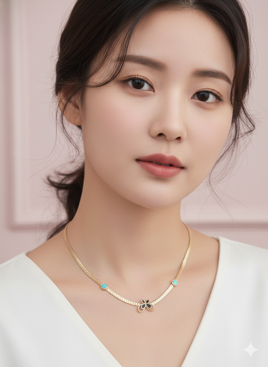 Midnight Bloom Necklace