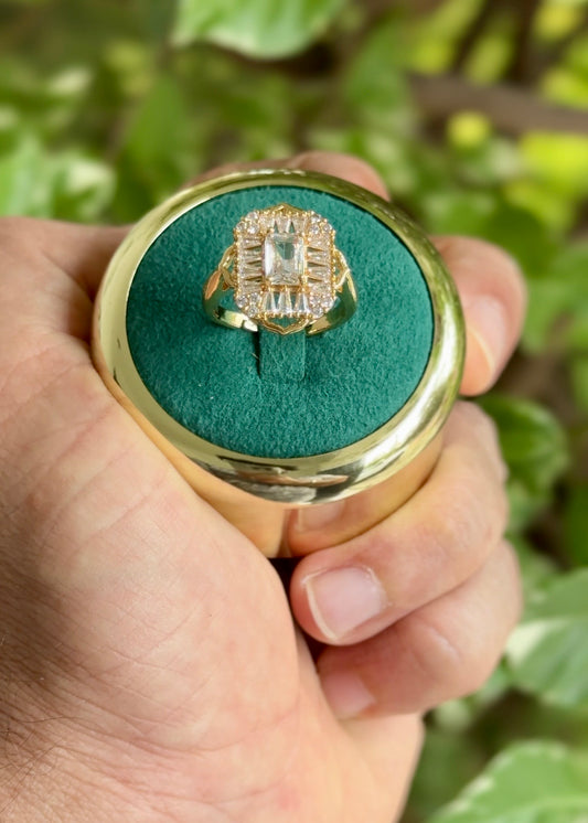 The Royal Heritage Cocktail Ring✨(Adjustable)