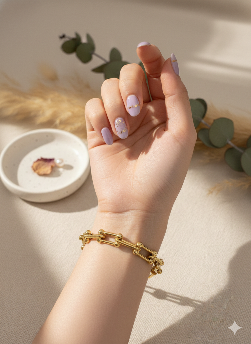 The Gold U-Link Bracelets