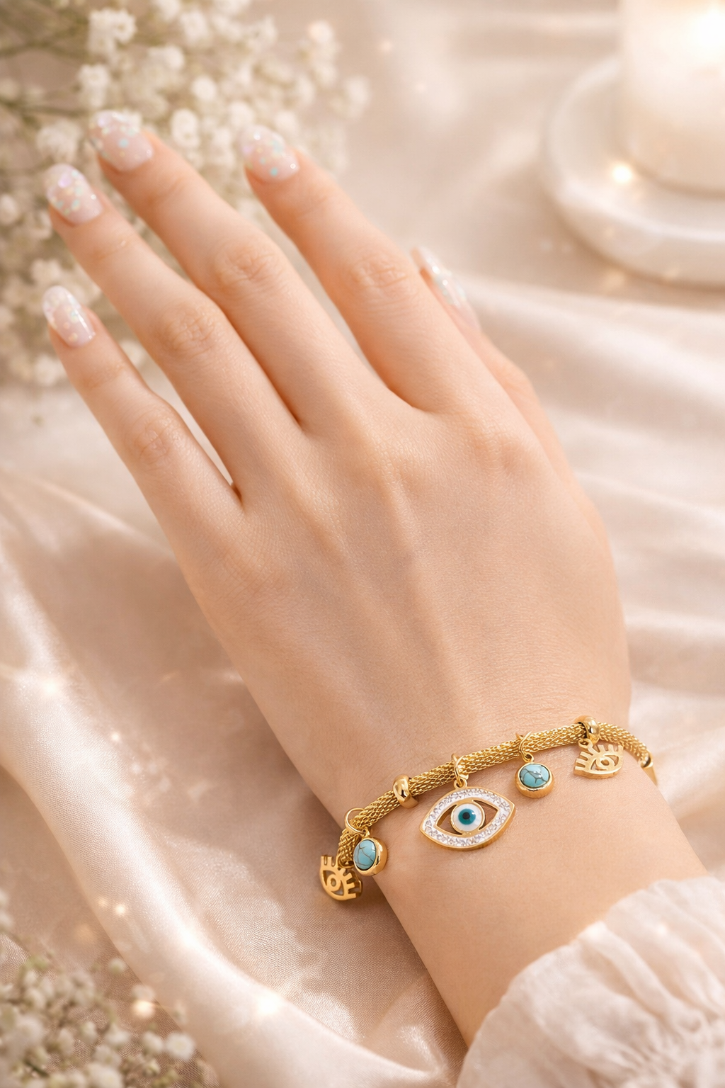 Soft Gaze Eye Bracelets