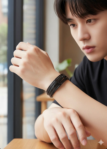 Eclipse Cross Noir Wristbands