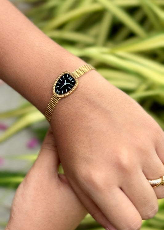 Minimal Luxe Round Mesh Bracelet ✨