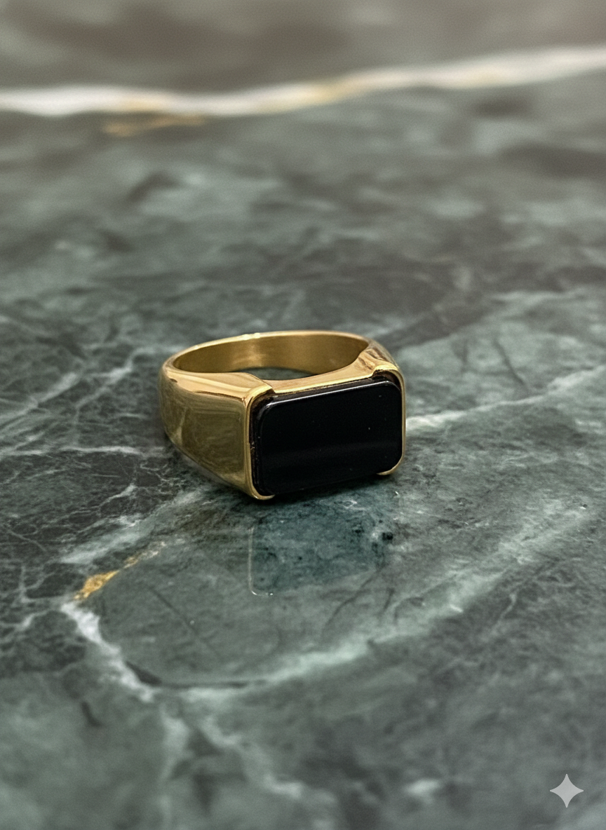 Inlay Statement Rings