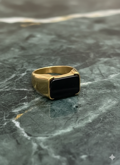 Inlay Statement Rings