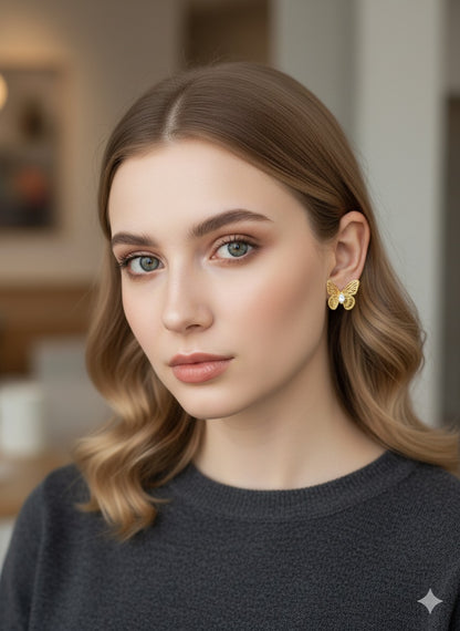 Butterfly Post Earrings