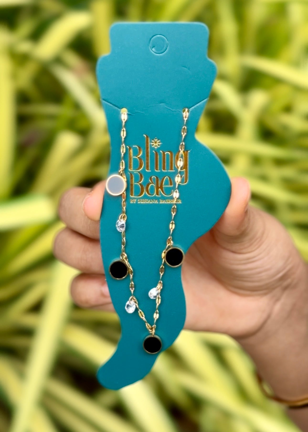 Midnight Charm Layer Anklets ✨
