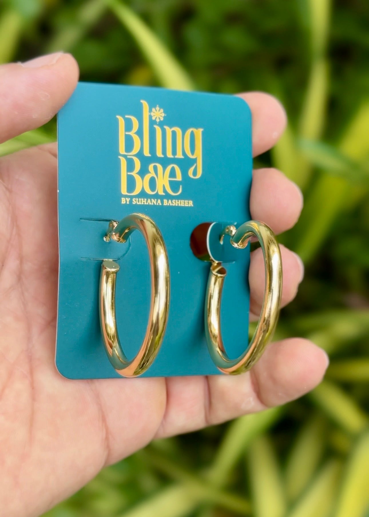 Classic Golden Hoop Earrings