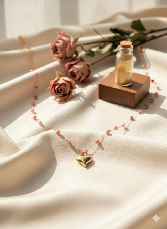 Blush & Gold Necklace