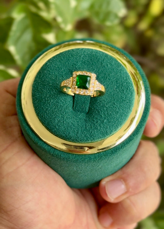 The Emerald Empress Ring✨(Adjustable)
