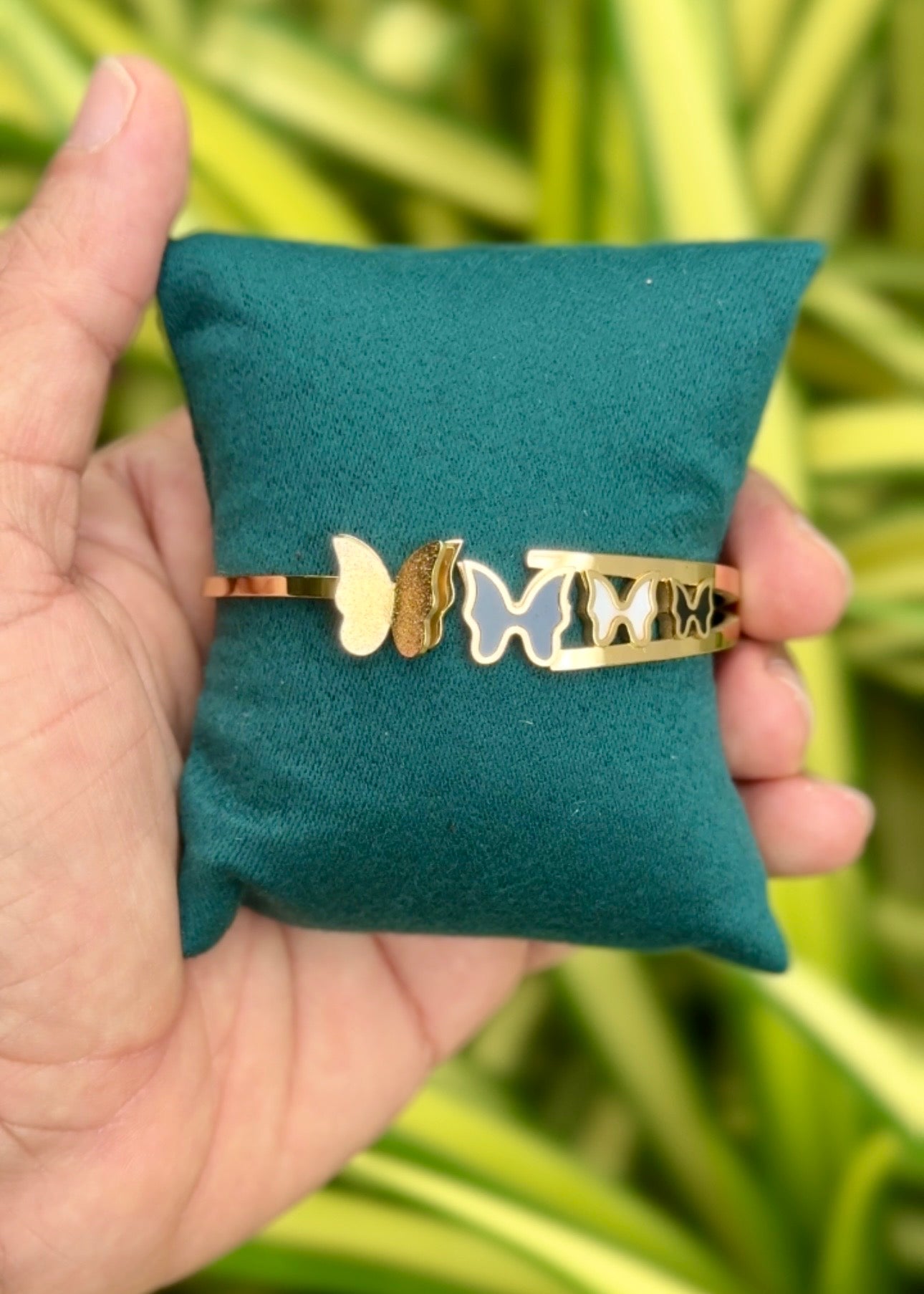 Butterfly Harmony Cuff Bangle 🦋✨