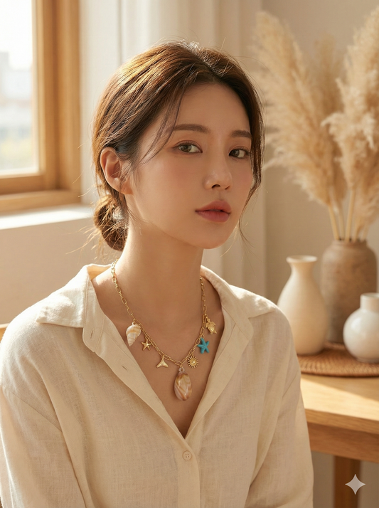 Ocean Spirit Seashell Necklace