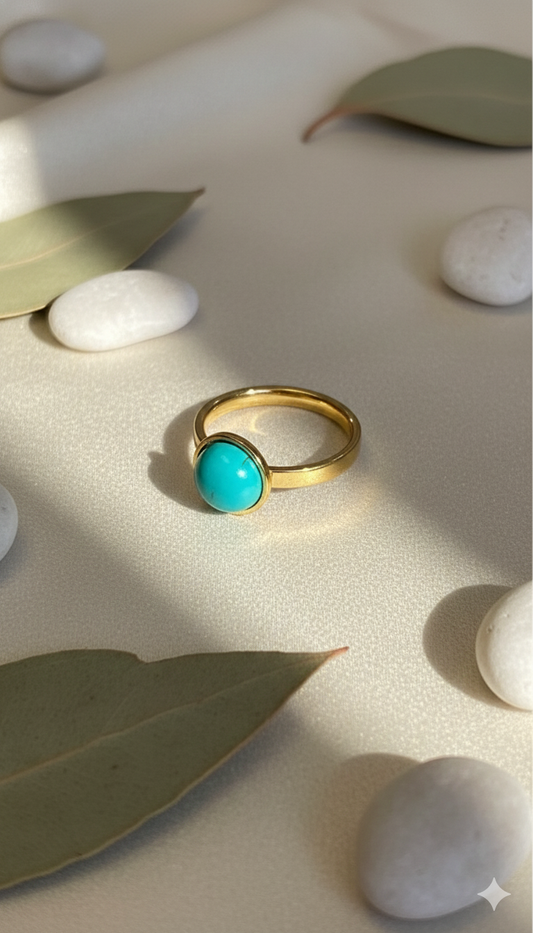 Aqua Aura Rings