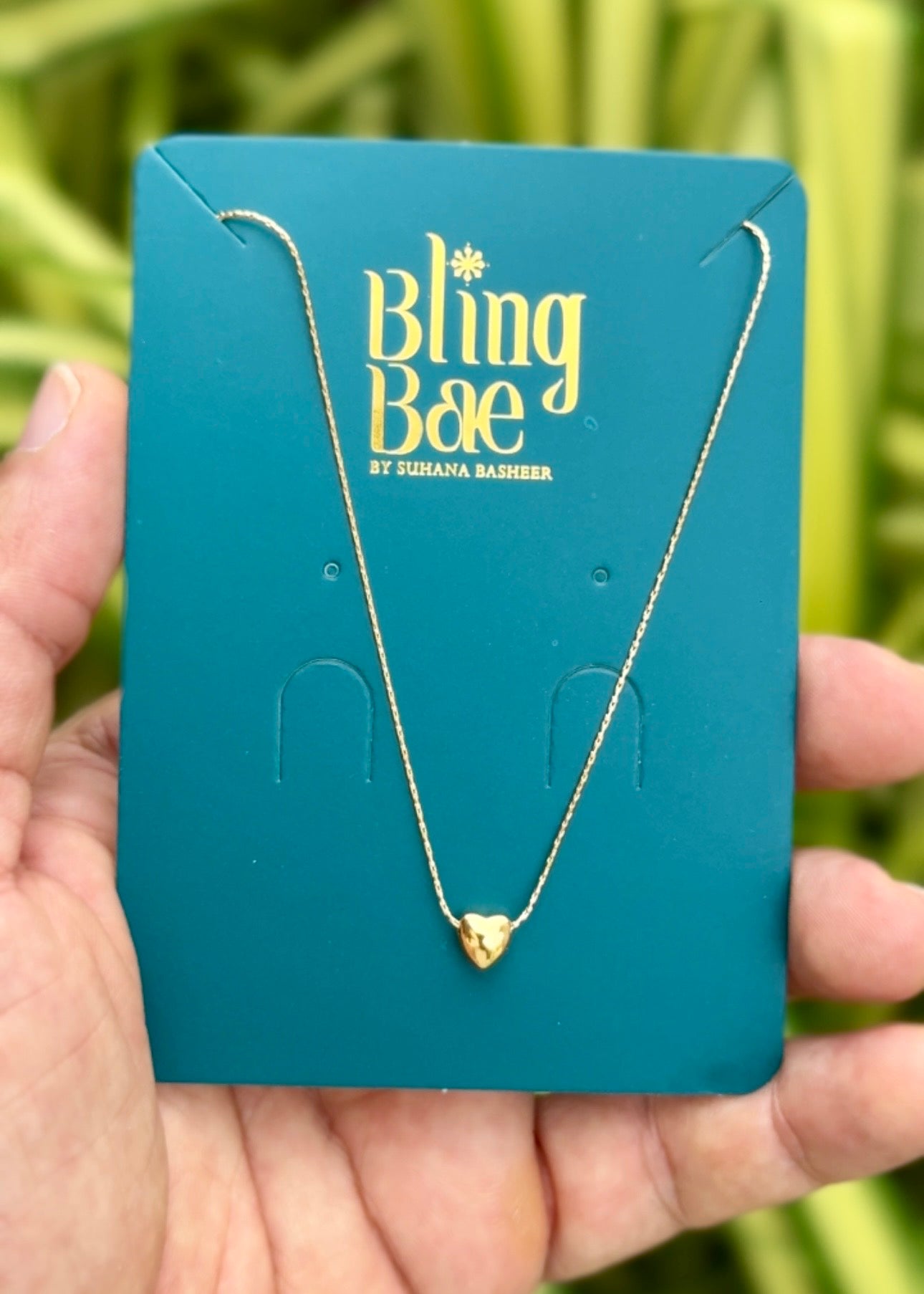Tiny Heart Glow Necklace ✨ (316L Grade)